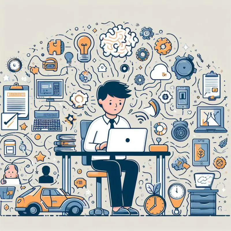 ADHD תמונת נושא לטקסט העוסק בהפרעת קשב וביתר דיוק בקושי בזיכרון העובד כיצד משפיע על העסק , כלים ופתרונות