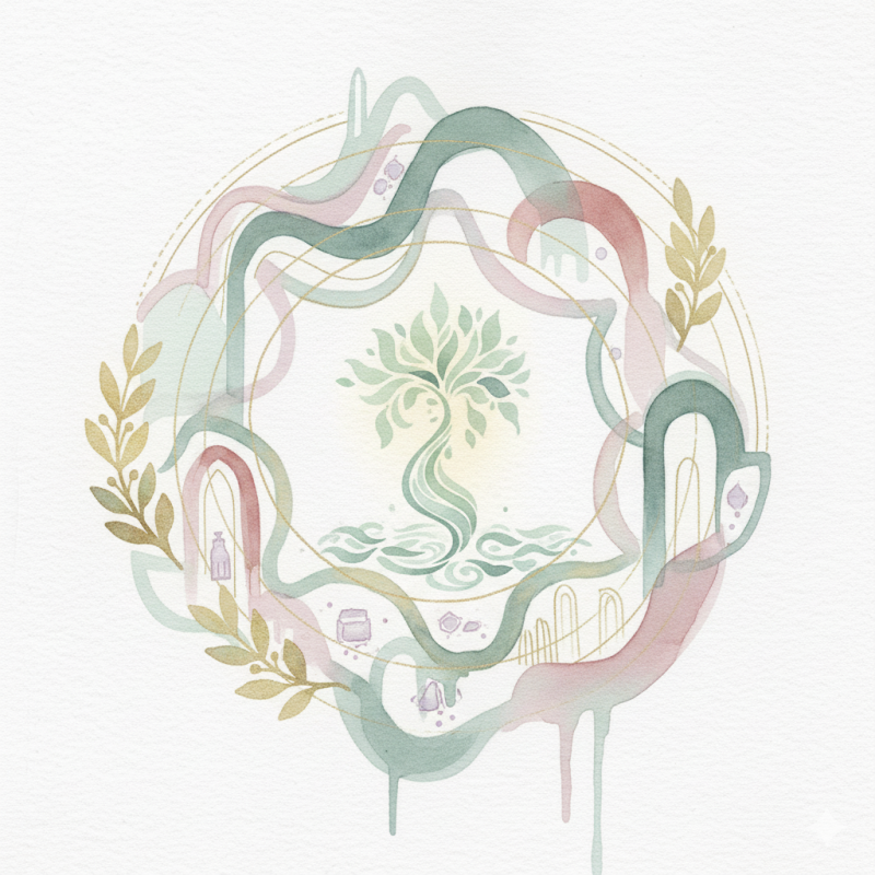 לחקור את העסק שלך תמונה מאוירת בצבעי מים